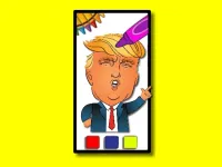 image Trump Coloring Time