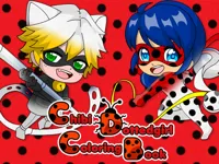 image Chibi DottedGirl Coloring Book 2022